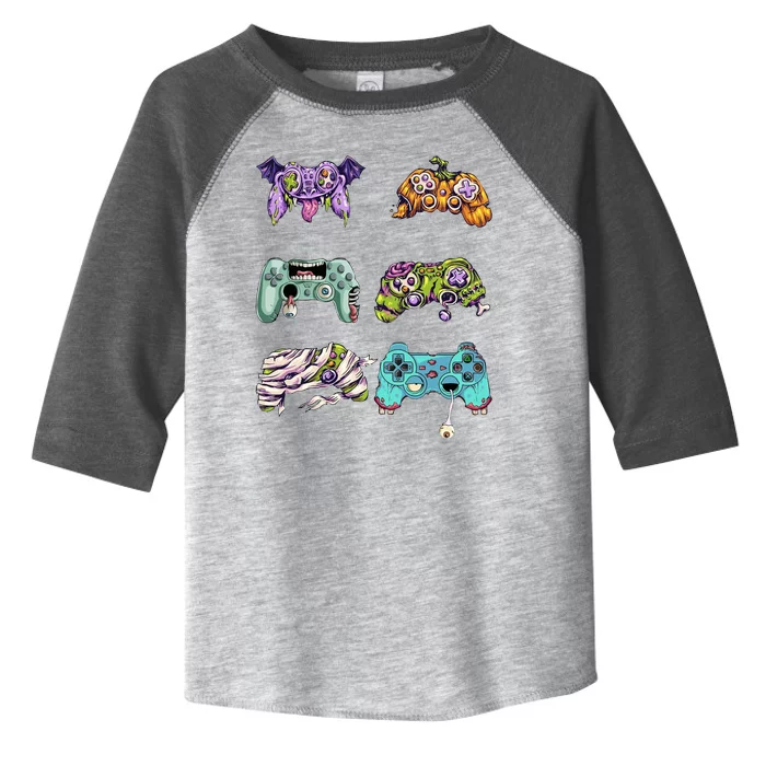 Halloween Video Gaming Controller Toddler Fine Jersey T-Shirt