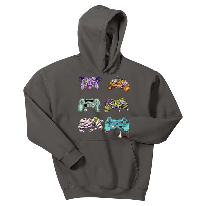 Halloween Video Gaming Controller Kids Hoodie