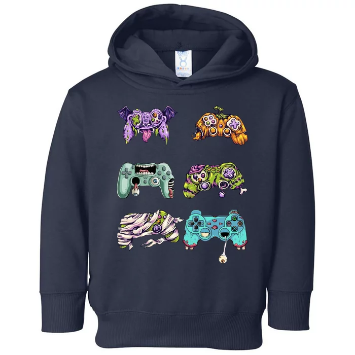 Halloween Video Gaming Controller Toddler Hoodie