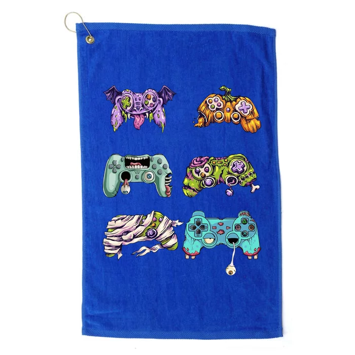 Halloween Video Gaming Controller Platinum Collection Golf Towel