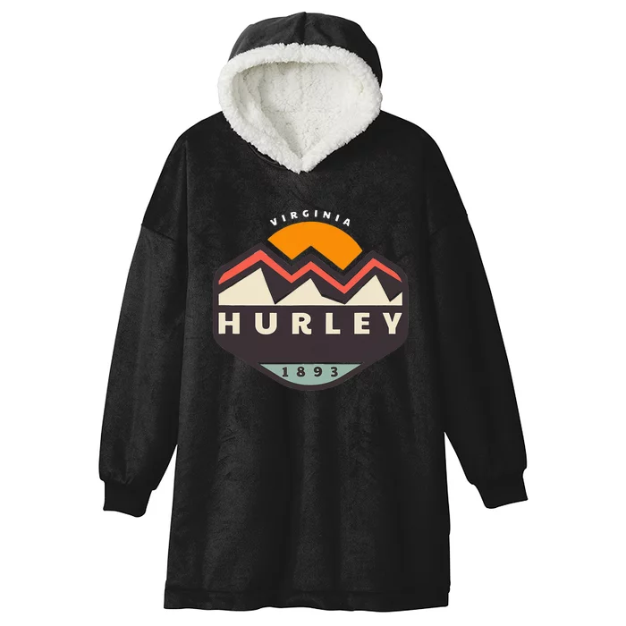 Hurley Virginia Hooded Wearable Blanket