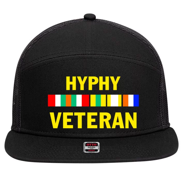 Hyphy Veteran 7 Panel Mesh Trucker Snapback Hat