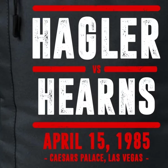 Hagler Vs Hearns 80s Boxing Daily Commute Backpack