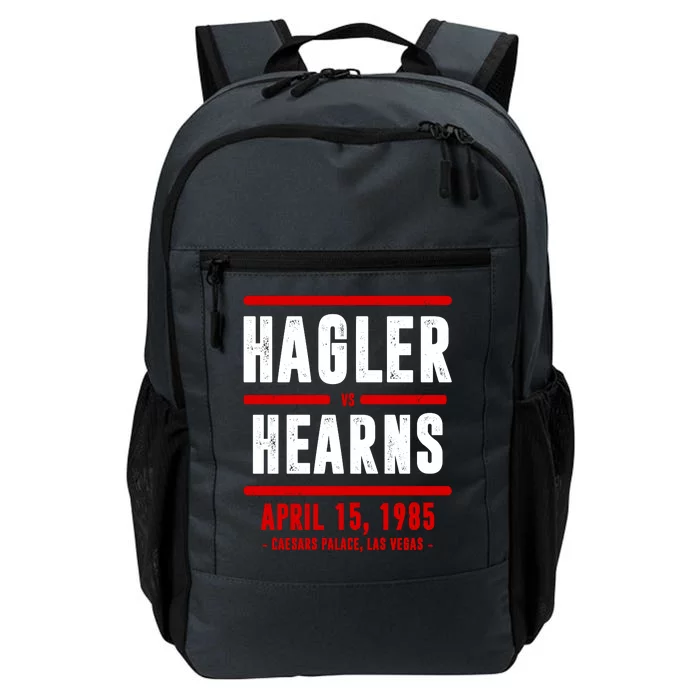 Hagler Vs Hearns 80s Boxing Daily Commute Backpack