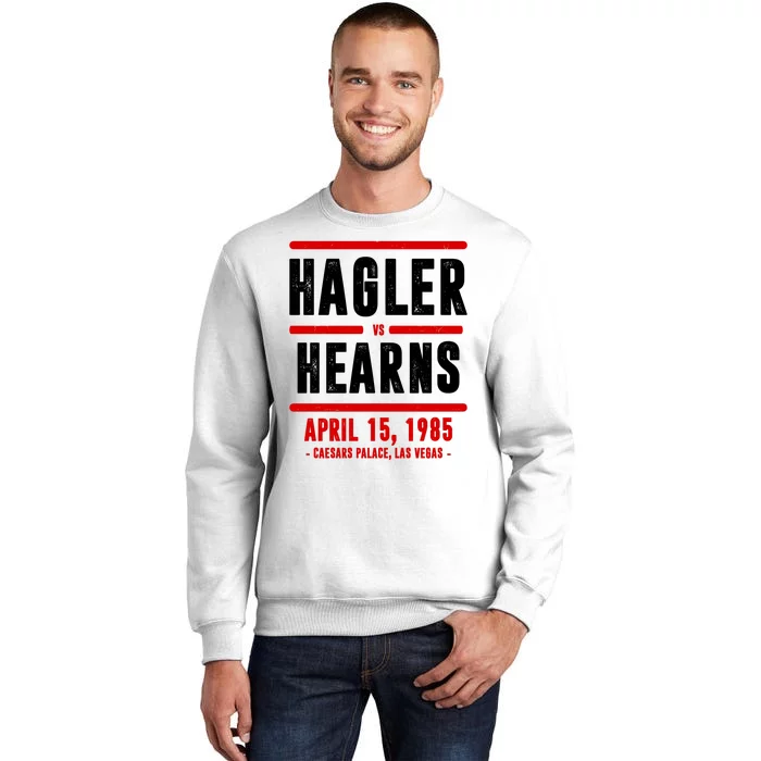 Hagler Vs Hearns 80s Boxing Sweatshirt