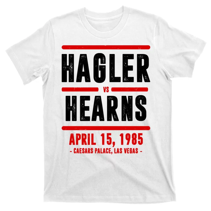 Hagler Vs Hearns 80s Boxing T-Shirt