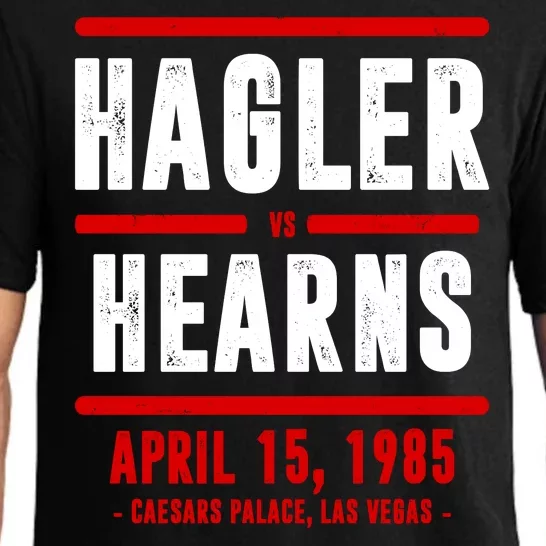 Hagler Vs Hearns Boxing Pajama Set