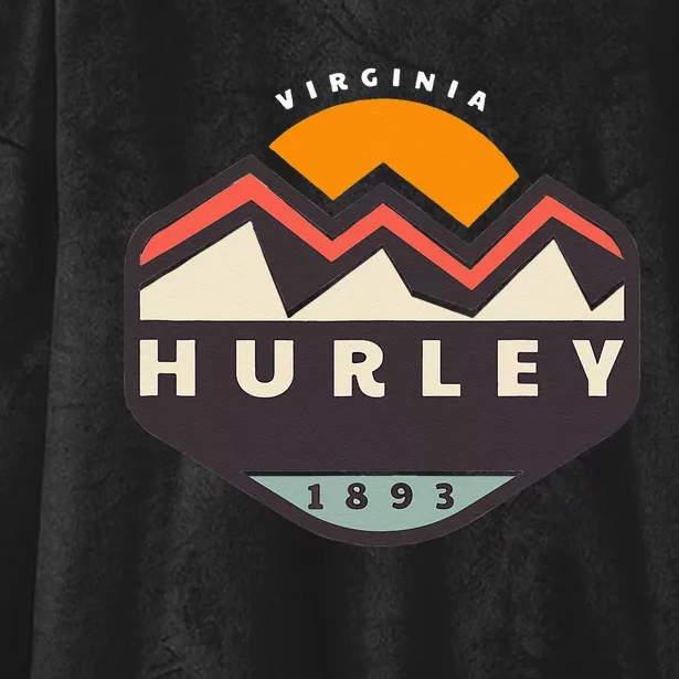 Hurley Virginia Hooded Wearable Blanket