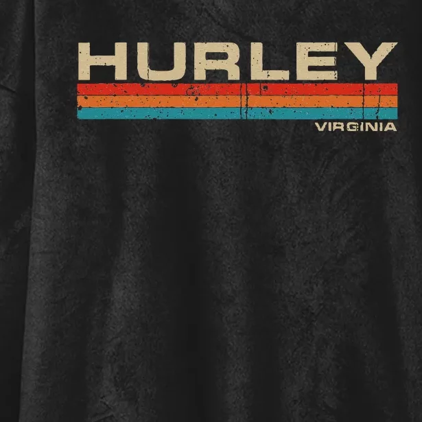 Hurley Virginia Hooded Wearable Blanket