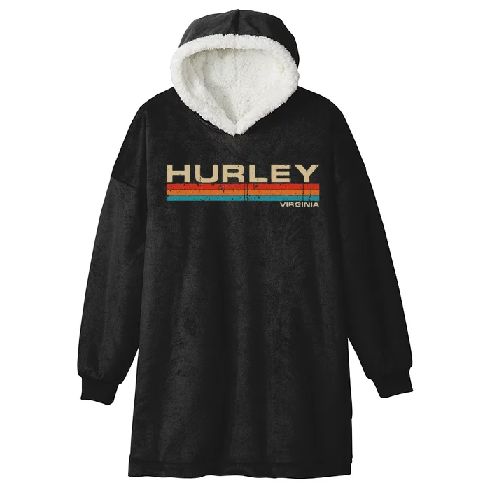 Hurley Virginia Hooded Wearable Blanket