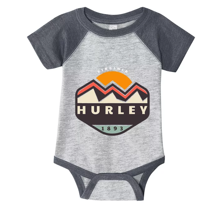 Hurley Virginia Infant Baby Jersey Bodysuit