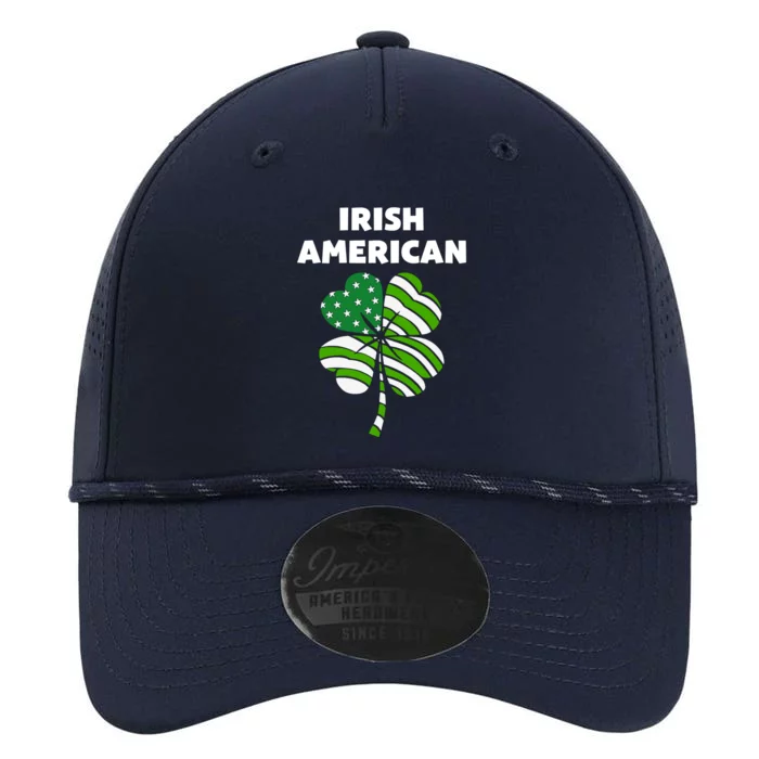 Happy Vintage Irish American Flag Shamrock Gift Performance The Dyno Cap