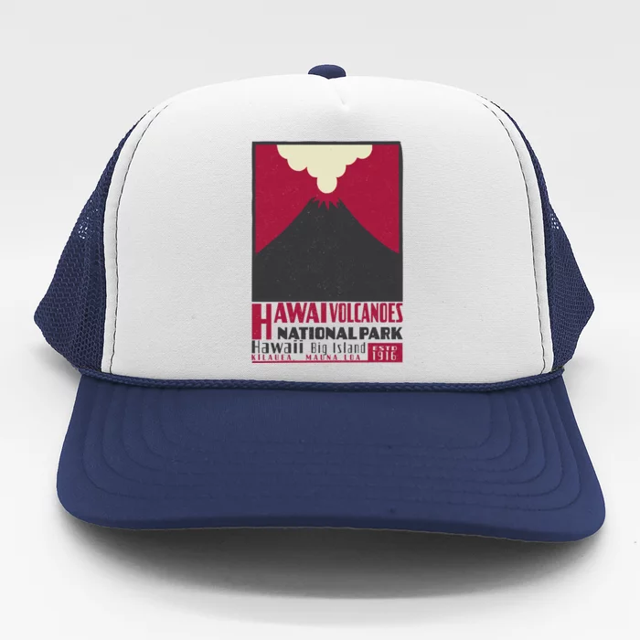 Hawaii Volcanoe National Park Trucker Hat