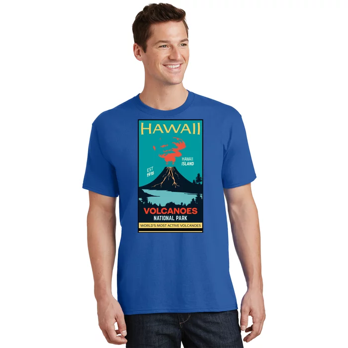 Hawaii Volcanoe National Park Aged Look T-Shirt