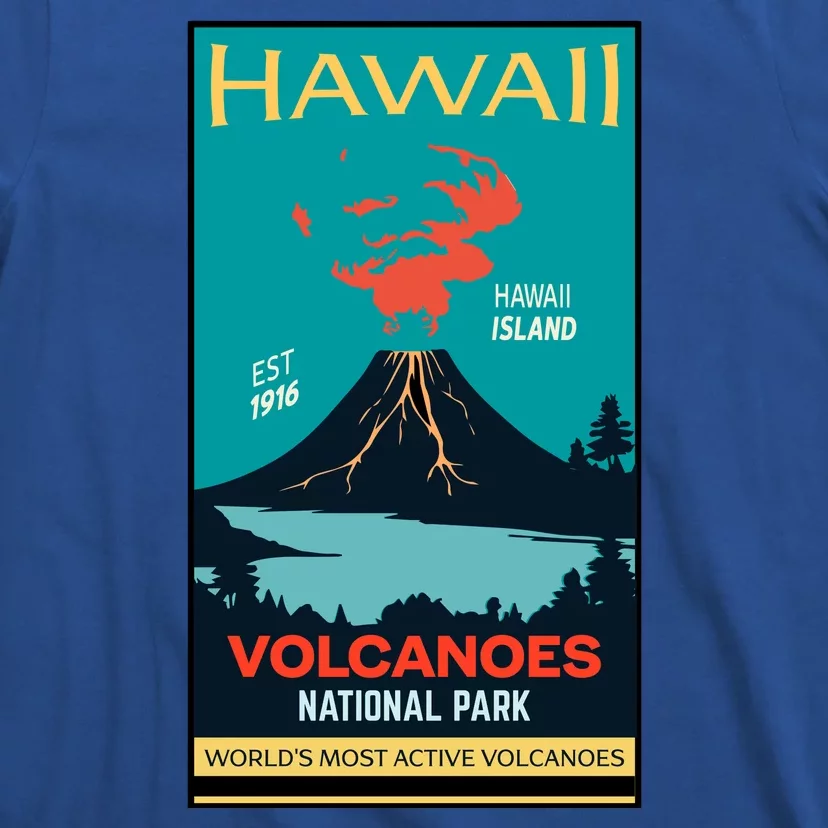 Hawaii Volcanoe National Park Aged Look T-Shirt