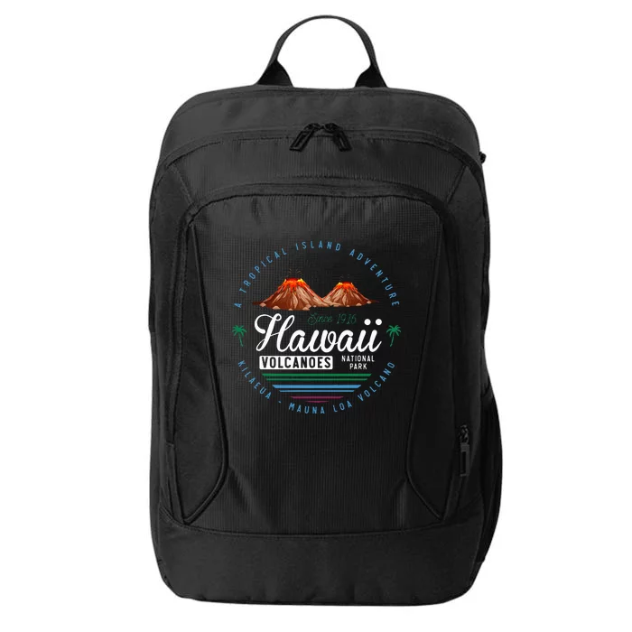 Hawaii Volcanoes National Park Kilauea Mauna City Backpack