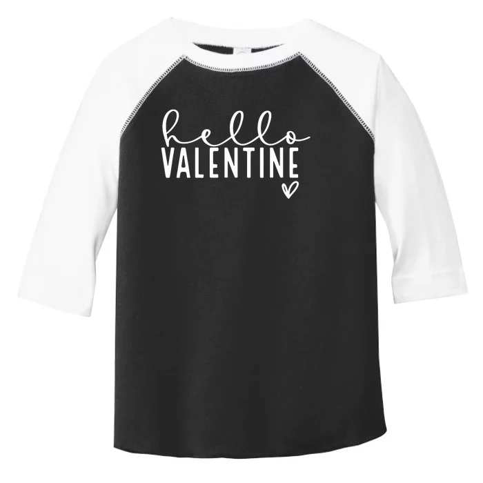 Hello Valentine Not Today Cupid Toddler Fine Jersey T-Shirt