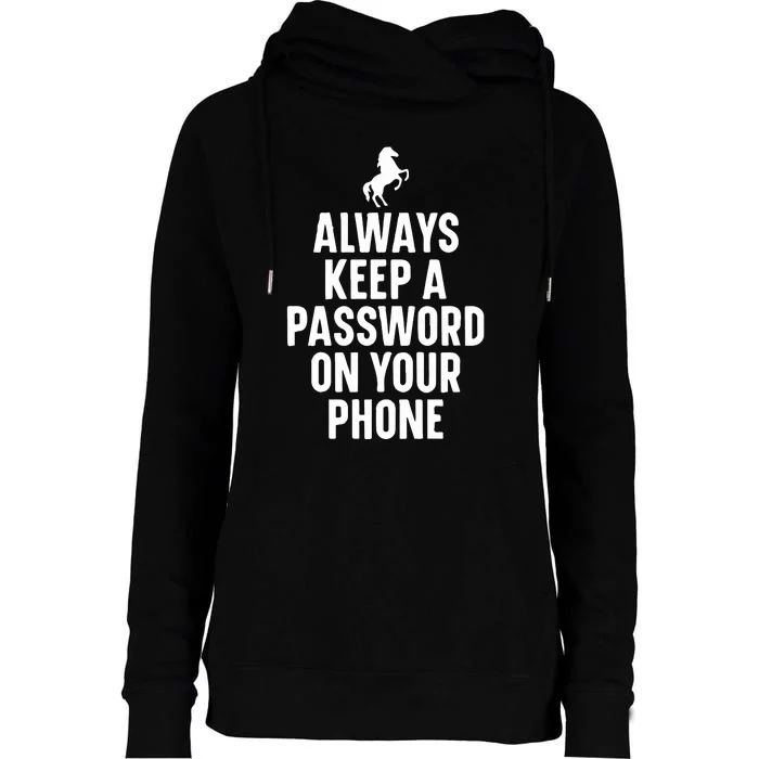 Horse Video Orange Guy Mounting Twitter Womens Funnel Neck Pullover Hood