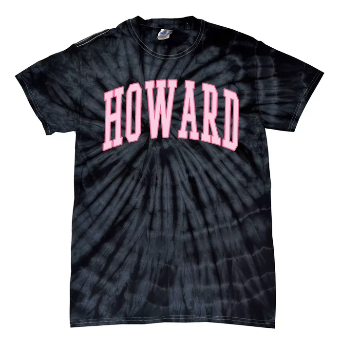 Howard Vintage Preppy Varsity Sports Tie-Dye T-Shirt