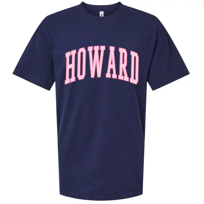 Howard Vintage Preppy Varsity Sports Sueded Cloud Jersey T-Shirt