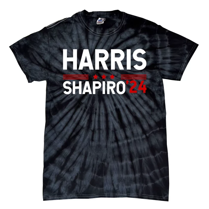 Harrisshapiro2024 Vintage President Election Tie-Dye T-Shirt