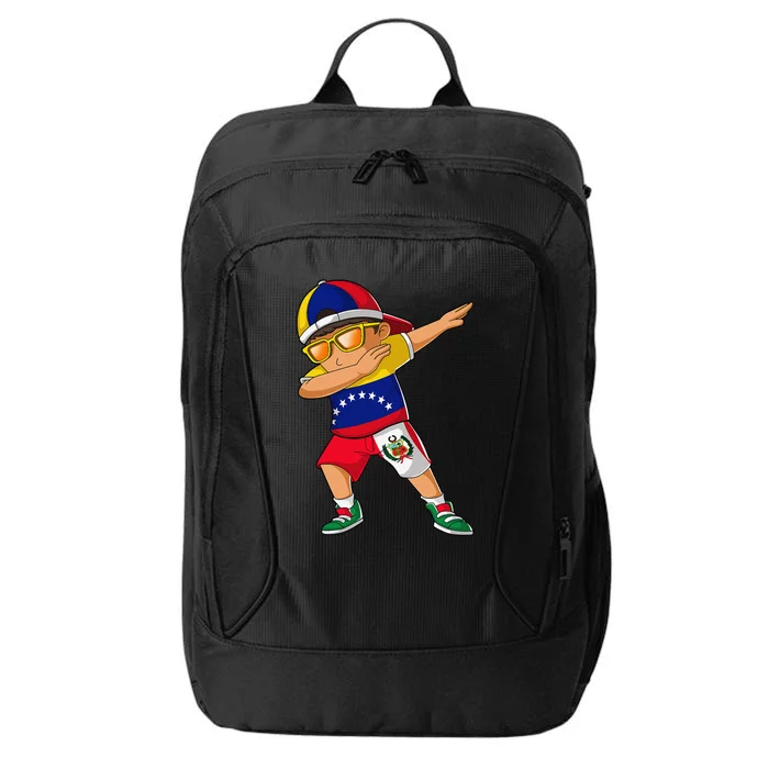 Half Venezuelan Peruvian Venezuela Peru Flag City Backpack