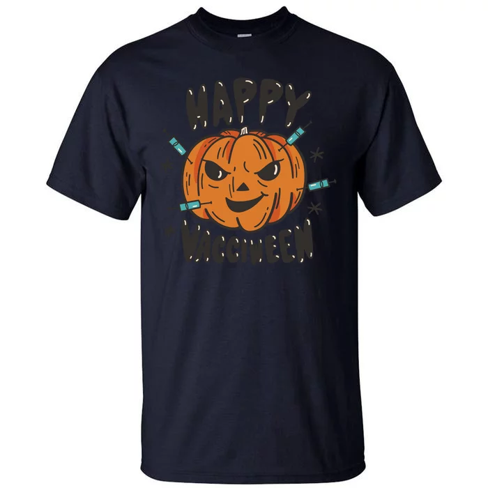 Happy Vacciween Pumpkin Tall T-Shirt