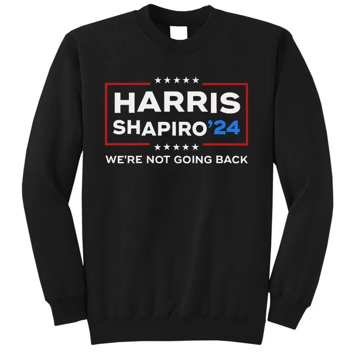 Harrisshapiro24 Vice President Kamala Harris 2024 Election Tall Sweatshirt