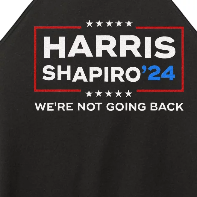 Harrisshapiro24 Vice President Kamala Harris 2024 Election Women’s Perfect Tri Rocker Tank