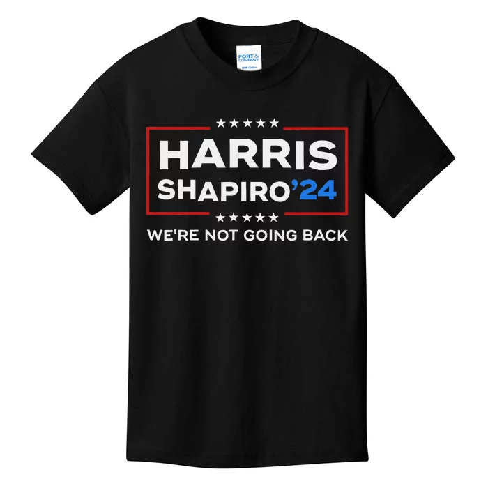 Harrisshapiro24 Vice President Kamala Harris 2024 Election Kids T-Shirt