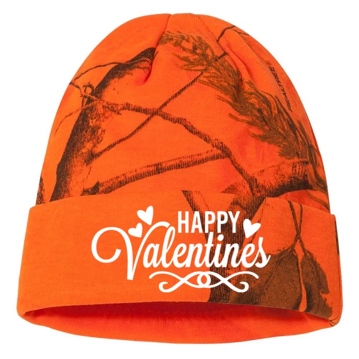 Happy Valentines Romantic Gift Kati - 12in Camo Beanie