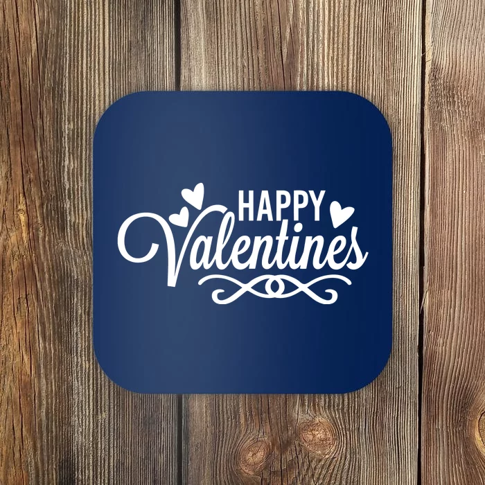 Happy Valentines Romantic Gift Coaster