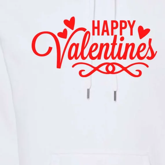 Happy Valentines Romantic Gift Premium Hoodie