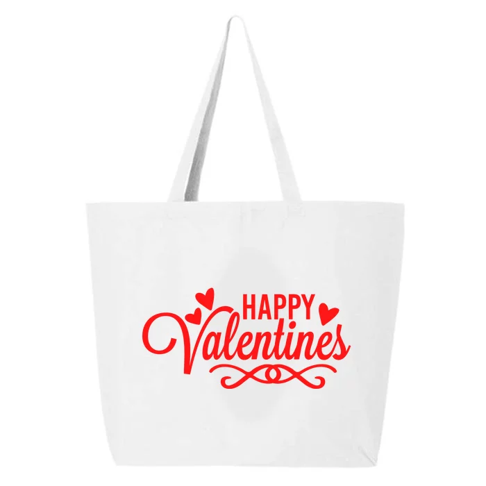 Happy Valentines Romantic Gift 25L Jumbo Tote