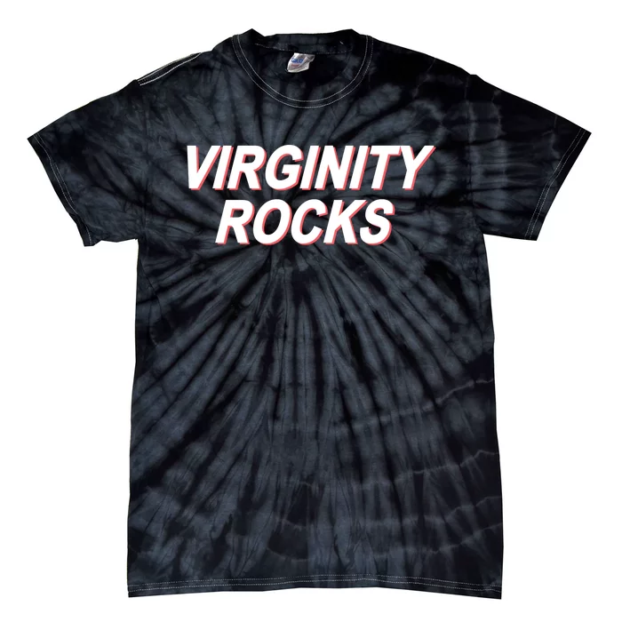 Heather Virginity Rocks Tie-Dye T-Shirt