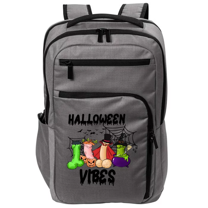 Halloween Vibes Sarcastic Adults Sex Joke Impact Tech Backpack