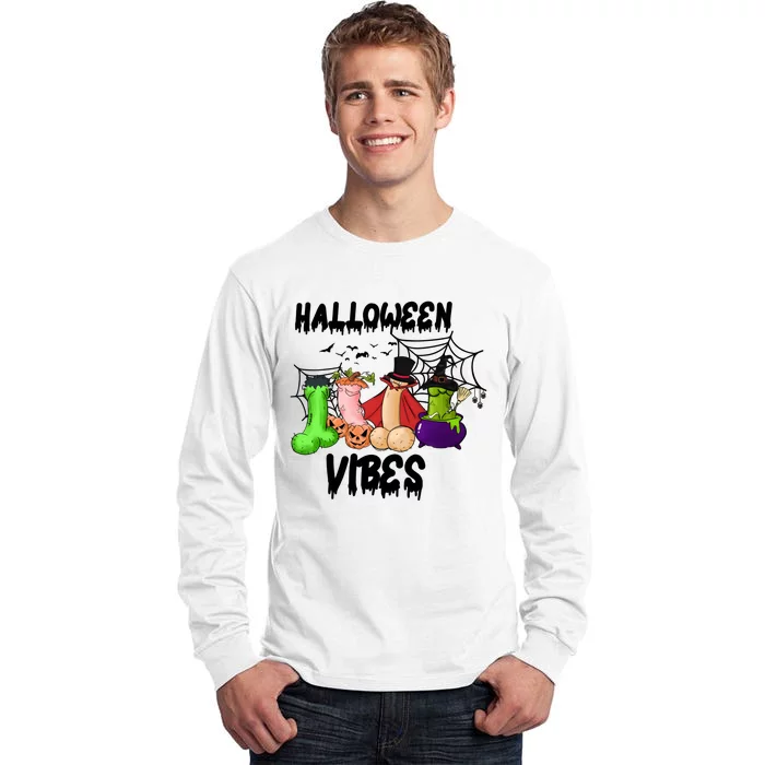 Halloween Vibes Sarcastic Adults Sex Joke Tall Long Sleeve T-Shirt