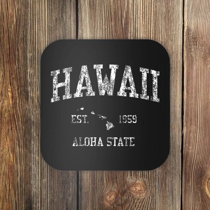 Hawaii Vintage Sports Hawaiian Islands Hi Coaster