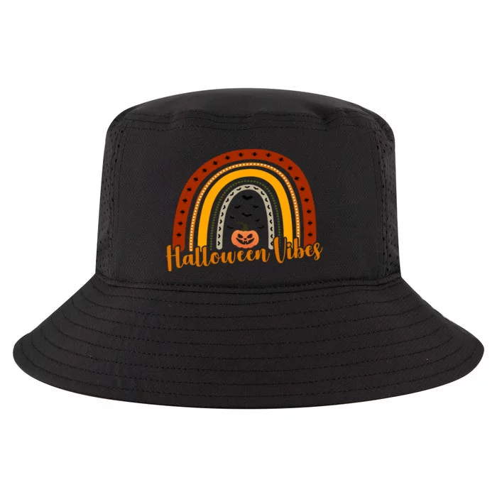 Halloween Vibes Spooky Rainbow Cool Comfort Performance Bucket Hat