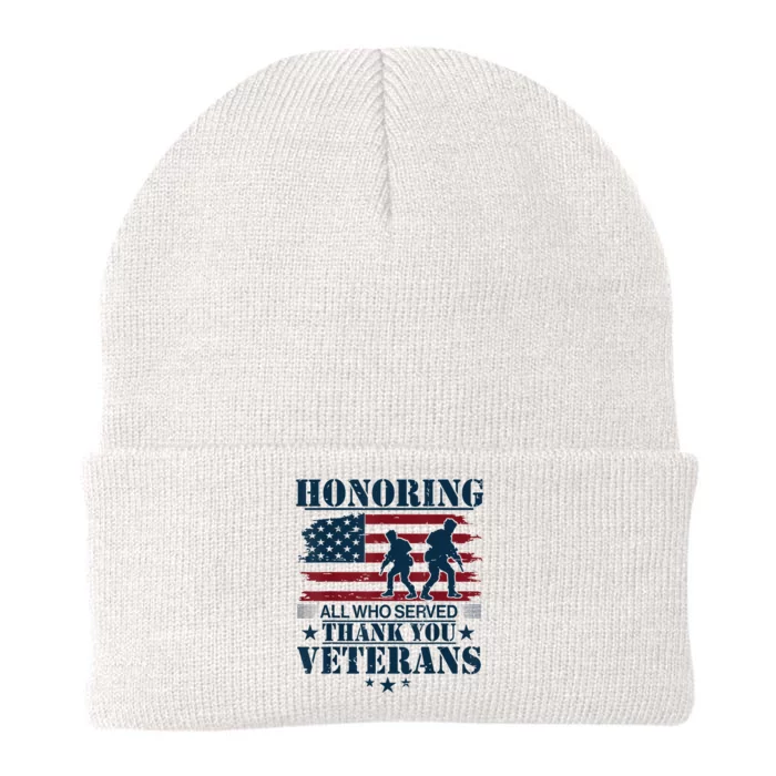 Honoring Veterans Us Knit Cap Winter Beanie