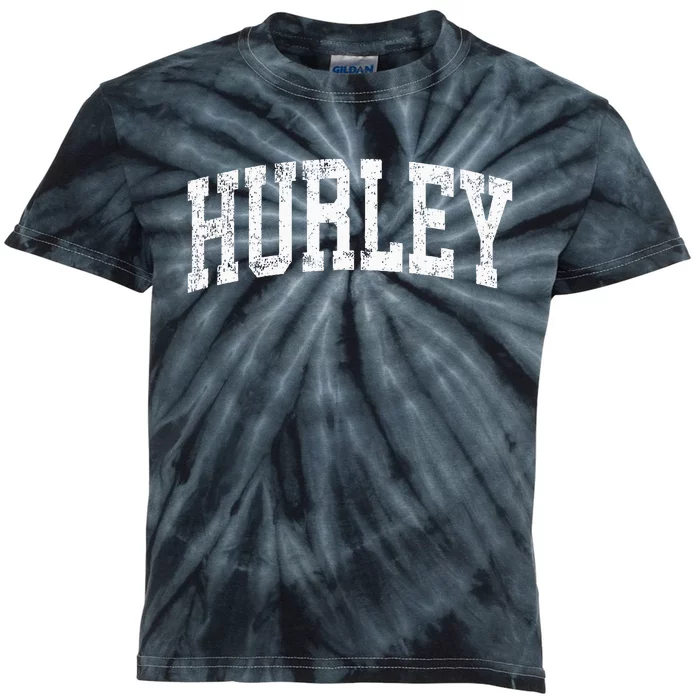 Hurley Virginia VA Vintage Athletic Sports Kids Tie-Dye T-Shirt