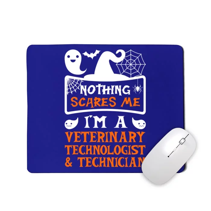 Halloween Vampire Veterinary Technologist And Technician Gift Mousepad