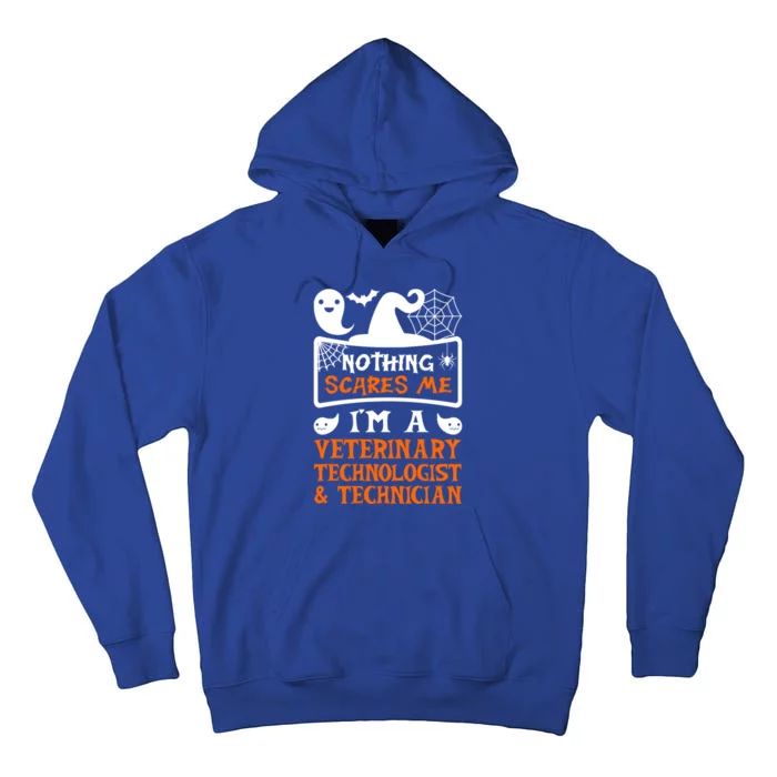 Halloween Vampire Veterinary Technologist And Technician Gift Tall Hoodie