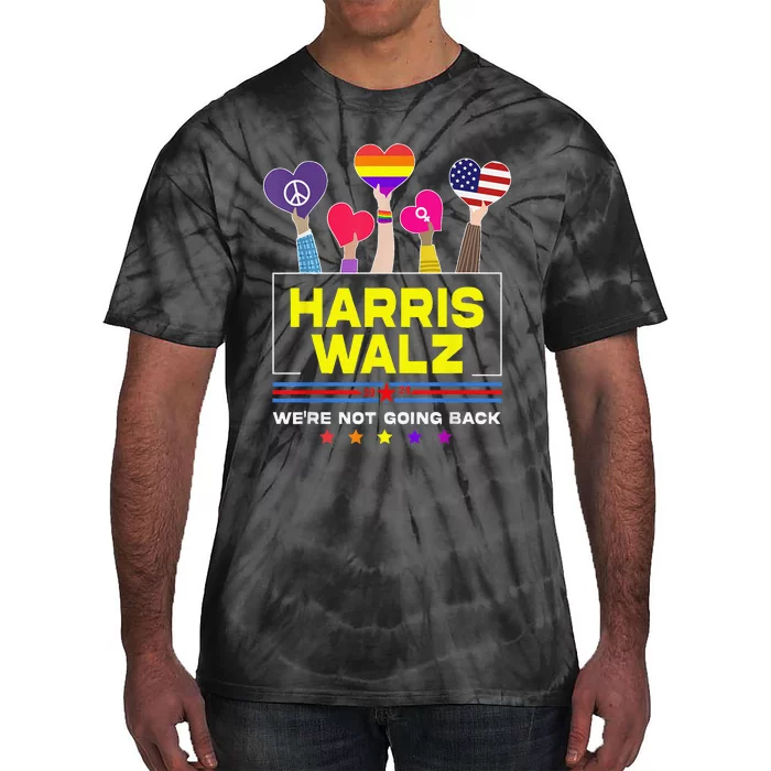 Harris Waltz 2024 Election Kamala Harris Tim Walz Waltz Tie-Dye T-Shirt