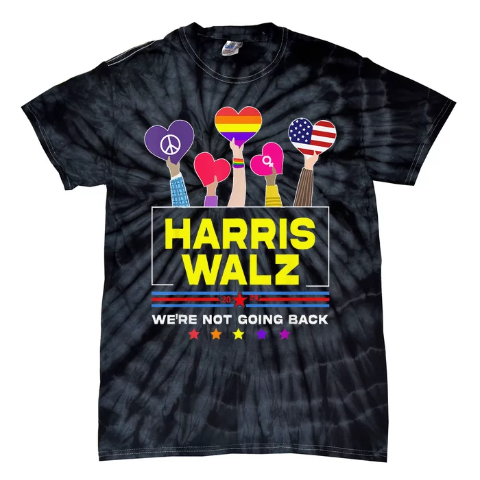 Harris Waltz 2024 Election Kamala Harris Tim Walz Waltz Tie-Dye T-Shirt