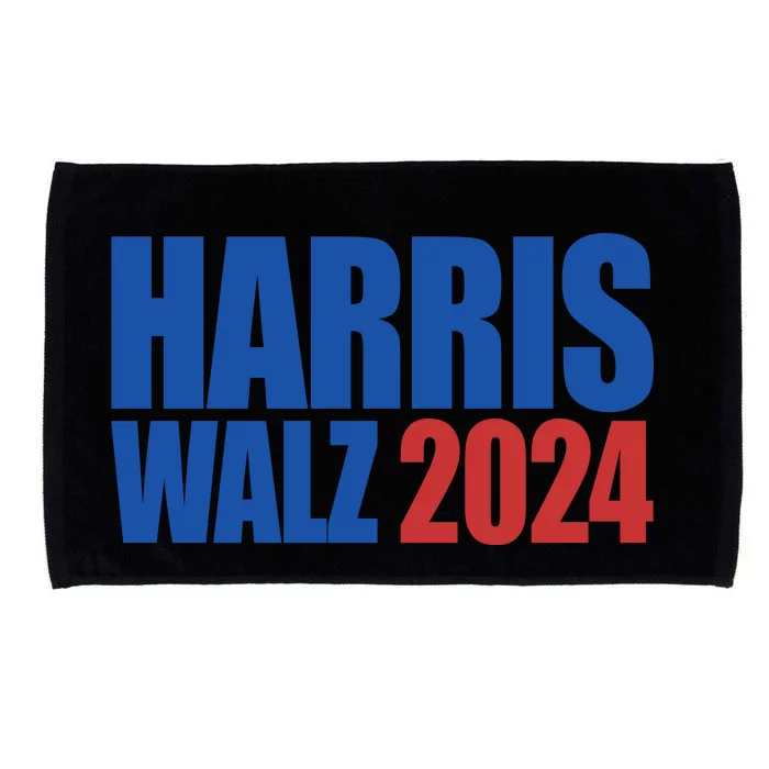 Harris Walz 2024 Election Political Microfiber Hand Towel