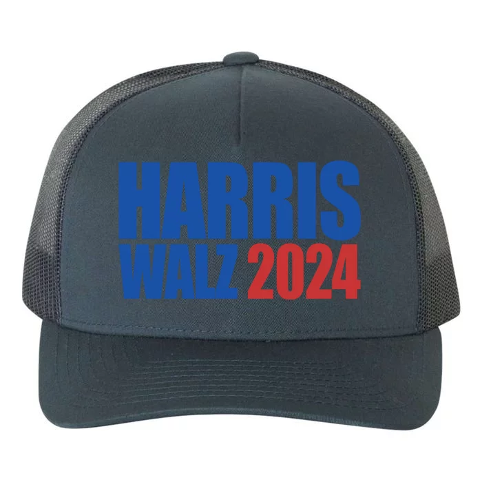 Harris Walz 2024 Election Political Yupoong Adult 5-Panel Trucker Hat