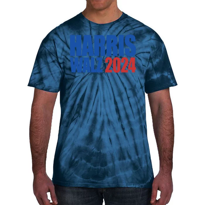 Harris Walz 2024 Election Political Tie-Dye T-Shirt