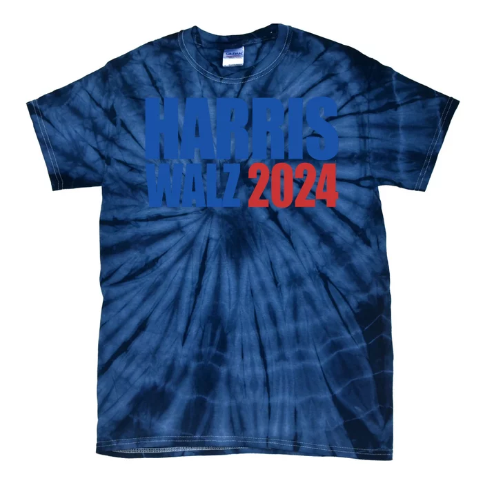 Harris Walz 2024 Election Political Tie-Dye T-Shirt