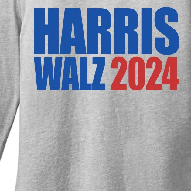 Harris Walz 2024 Election Political Womens CVC Long Sleeve Shirt